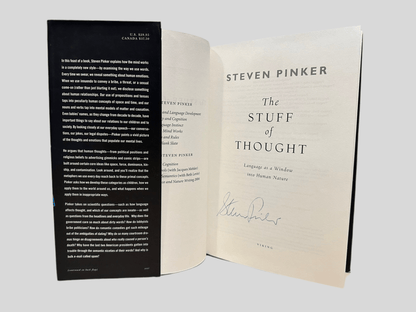 The Stuff of Thought by Steven Pinker - Additional View