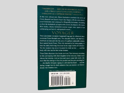 Voyager by Diana Gabaldon - Back Cover