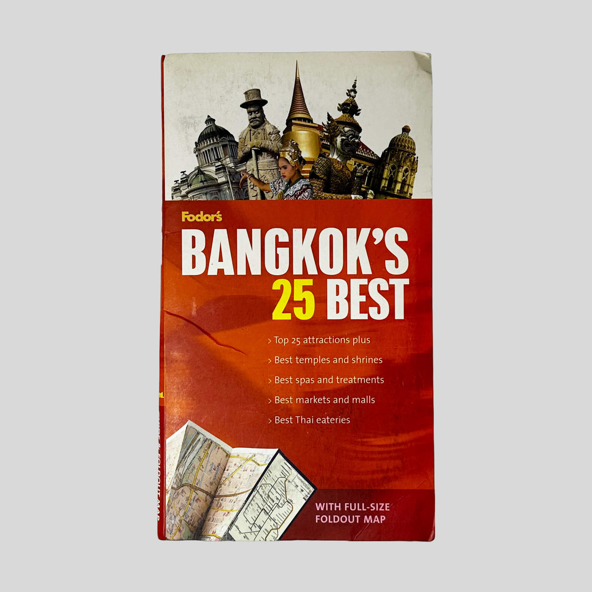 Front cover of Fodor's Bangkok's 25 Best (2005 Edition), vintage very good condition paperback edition (Travel Guide).