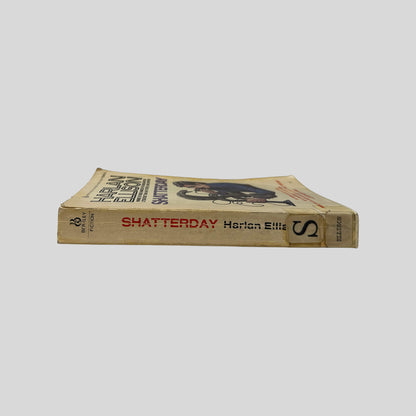 Spine view of Shatterday vintage Berkley mass market paperback edition by Harlan Ellison.