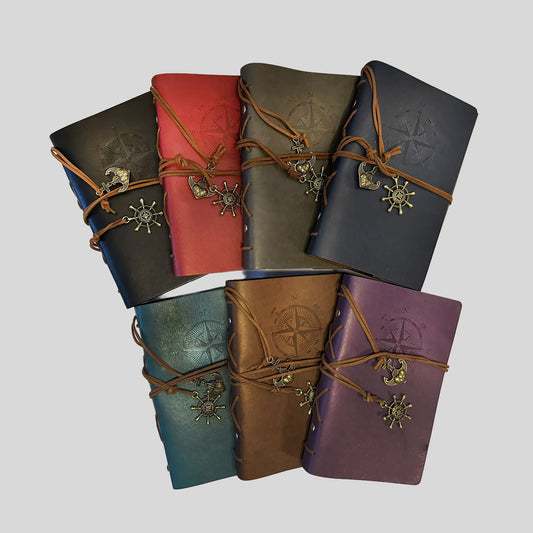 The Storyteller's Lined Journal | A5 Vegan Leather Notebook for Readers & Writers