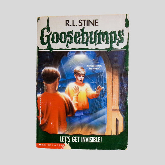 Let's Get Invisible by R.L. Stine - Front Cover - Fehmerling Books
