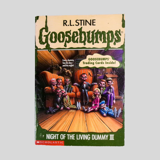 Goosebumps Night of the Living Dummy by R.L. Stine - Front Cover - Fehmerling Books