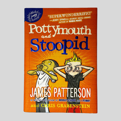 Front cover of Potty Mouth and Stoopid by James Patterson & Chris Grabenstein, very good condition hardcover edition (Children's Books).
