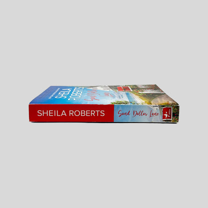 Spine view of Sand Dollar Lane paperback edition by Sheila Roberts.