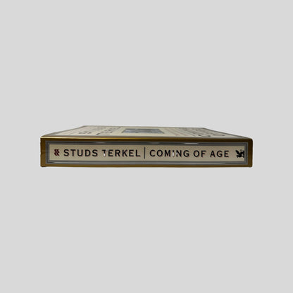 Spine view of Coming Of Age vintage St. Martin's Griffin paperback edition by Studs Terkel.