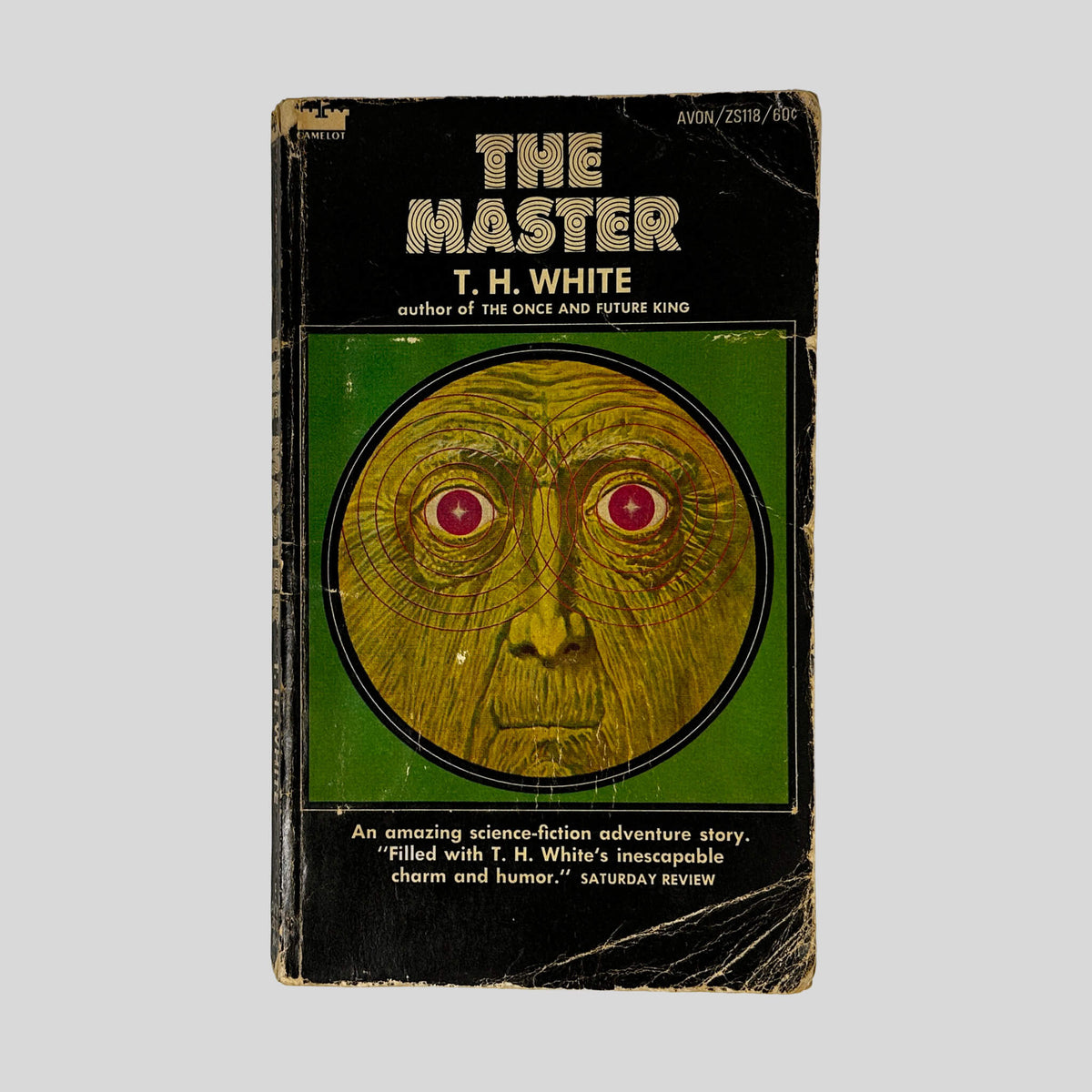 Front cover of The Master by T.H. White, vintage 1967 Avon acceptable condition mass market paperback edition (Science Fiction novel).