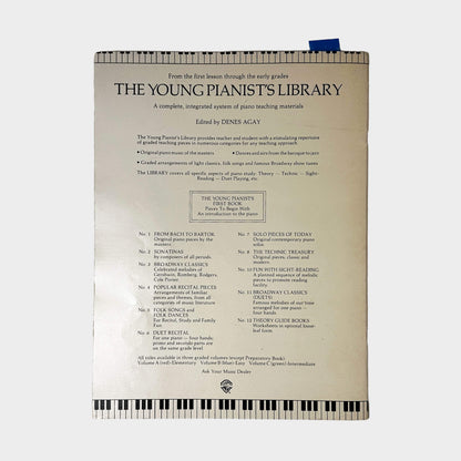 Duet Recital Classic And Modern Miniatures, Familiar Themes, Folk Melodies For Piano Volume B by Denes Agay