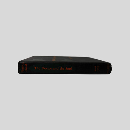 Spine view of The Doctor And The Soul vintage Alfred A. Knopf hardcover edition by Viktor E. Frankl, M.D.