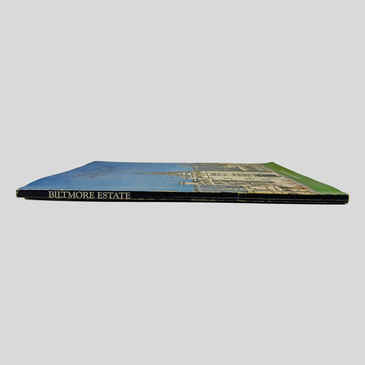 Spine view of Biltmore Estate: A National Historic Landmark vintage paperback edition.